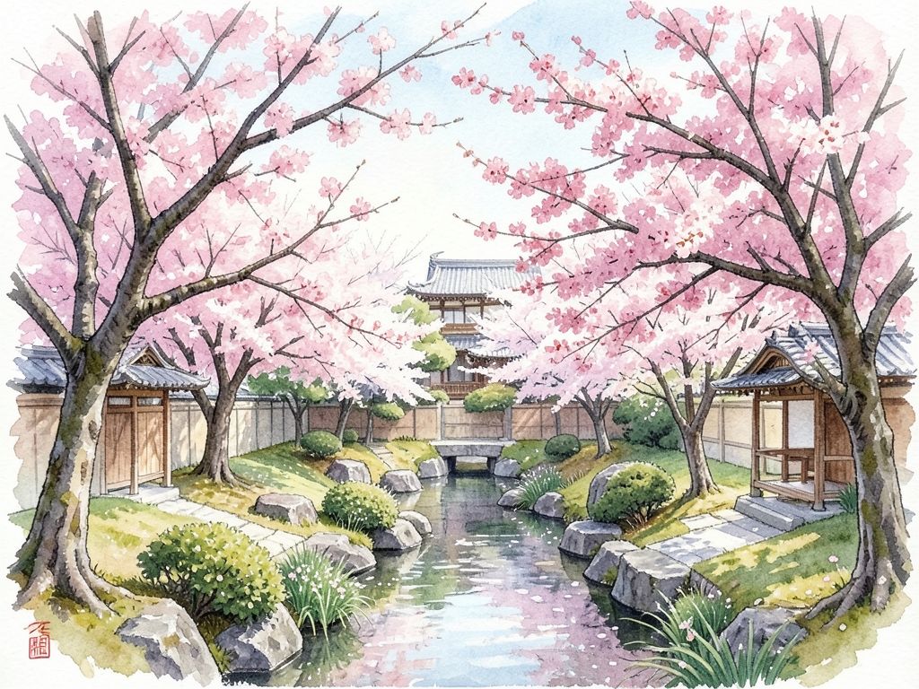 Japanese garden - FLUX Klein