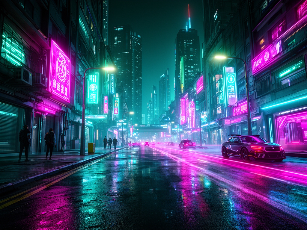 Cyberpunk city - FLUX.2 Dev