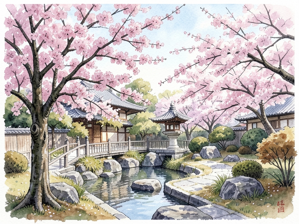 Japanese garden - SDXL v1